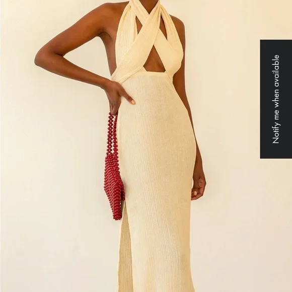 Savannah Morrow VERITA DRESS — IVORY - Picture 2 of 7